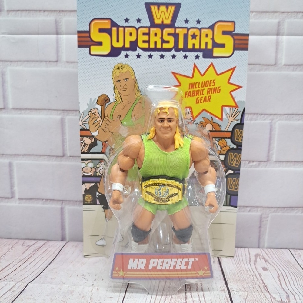 Mattel WWE Superstars - Series 6: Mr.‎ Perfect (Walmart Exclusive) Sealed